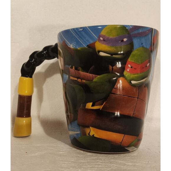 RARE 2015 Exclusive Sea World Australia Nickelodeon Viacom Ninja Turtles Mug - Picture 4 of 8